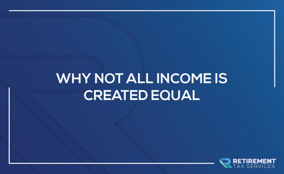 Exclusive: Why Not All Income is Created Equal
