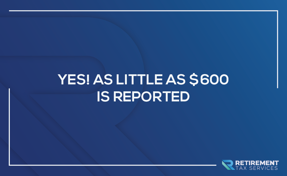 Yes! As Little As $600 Is Reported