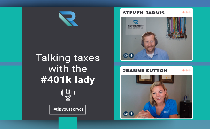 Talking Taxes with the #401klady (Special Guest Jeanne Sutton)