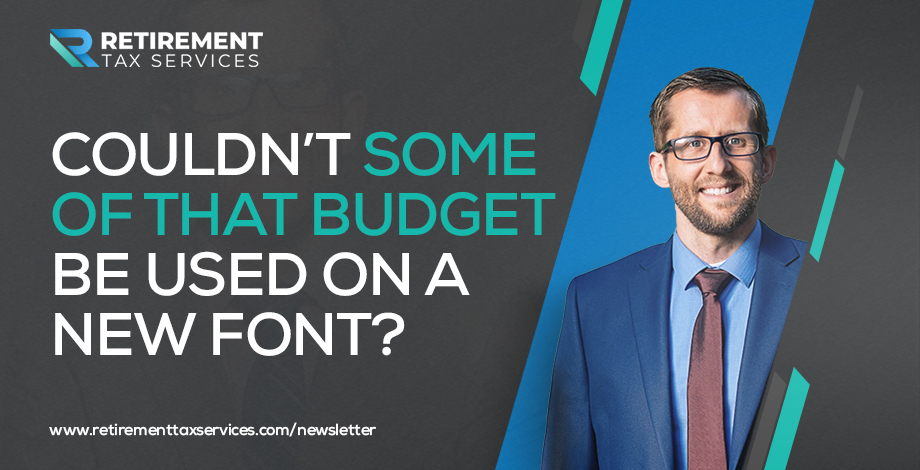 RTS #060 Couldn’t some of that budget be used on a new font?
