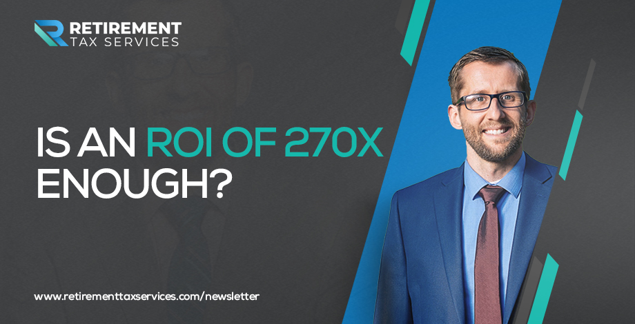 RTS #070 Is an ROI of 270X enough?