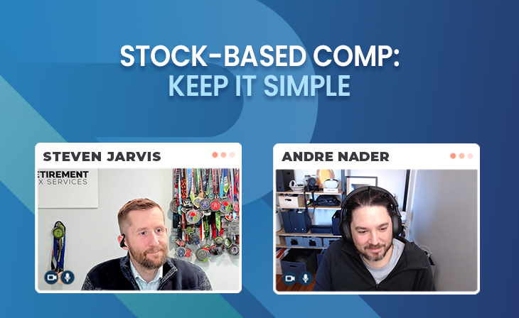 Stock-based comp: Keep It Simple with Andre Nader