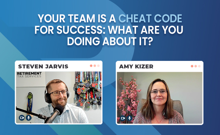 Your team is a cheat code for success: What are you doing about it? With Amy Kizer
