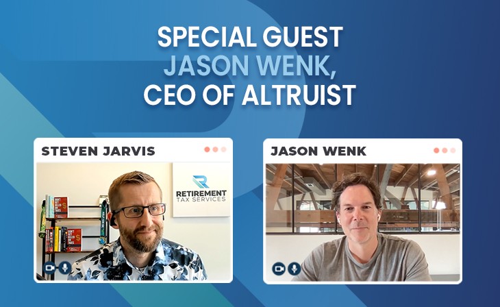 Special Guest Jason Wenk, CEO of Altruist