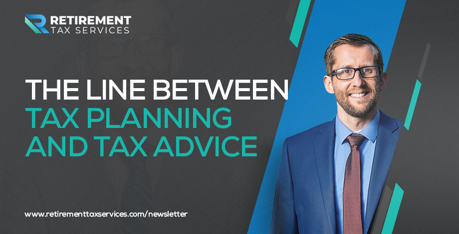 The Line Between Tax Planning and Tax Advice