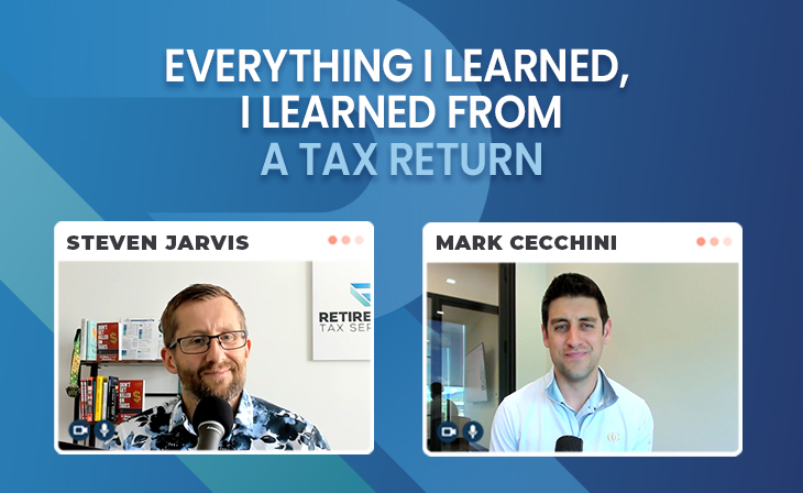 Everything I learned, I learned from a tax return with Mark Cecchini